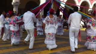 La danza de la cinta jarana yucateca [upl. by Kyrstin860]