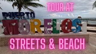 🔴 Puerto Morelos Driving Down amp Walking to amp at the Beach Tour Part1 November 2024 [upl. by Asim]