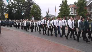 Schützenumzug NeuenkirchenVörden Samstag den 09072016 [upl. by Roobbie]