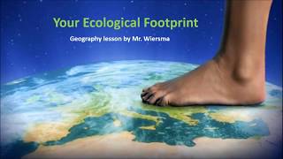 What is your Ecological Footprint  Earth Overshoot Day [upl. by Mohl]