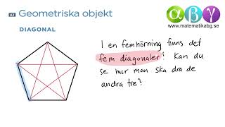 G 41 Geometriska objekt [upl. by Lavinia]