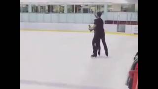 Meagan Duhamel amp Eric Radford  Throw Quad Salchow [upl. by Millhon]