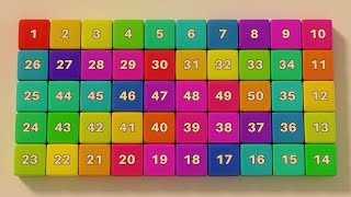 Number Song 150  Counting by 1 to 50 [upl. by Amie]