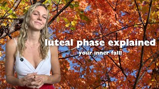 LUTEAL PHASE  what to eat how to exercise superpowers fertility PMS [upl. by Sorenson]