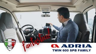 ADRIA TWIN 600 SPB FAMILY PLUS 2022  Un mezzo a dir poco fantastico [upl. by Schilt55]