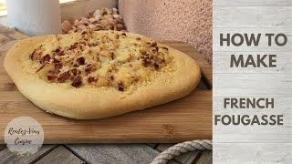 French fougasse  How to make FRENCH FOUGASSE easy recipe [upl. by Rogozen942]