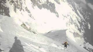 Aiguille de lAmone  52 E4  snowboard [upl. by Welcher242]