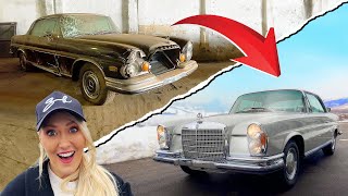 500000 Abandoned Mercedes Barn Find Restoration [upl. by Kernan48]