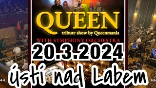 Ústí nL🎤QUEEN 🎸Symphonic tribute show🎺atmosféra 🎻 2032024 [upl. by Athal109]