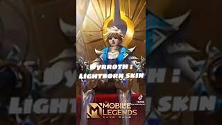 Dyrroth lightborn skin 2023 short video [upl. by Yetah277]