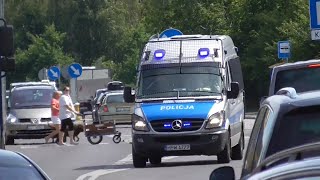 HORNALARMOWO Policja MercedesBenz Sprinter W779 PP Dziwnów [upl. by Mozes]