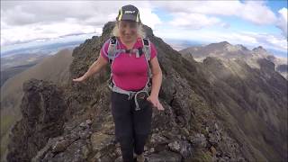 Sgurr a Mhadaidh to the Inn Pinn Isle of Skye 20Aug16 [upl. by Orpheus]