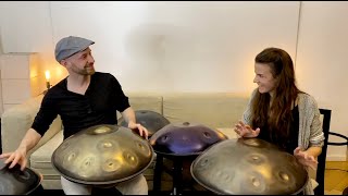 Handpan Music Living Room Concert 45 min [upl. by Viquelia]