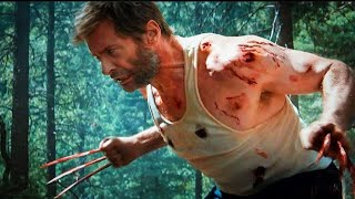 Wolverines Berserker Rage Forest Fight Scene  Logan 2017 Movie Clip 1080 [upl. by Hrutkay656]