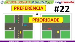 PREFERÊNCIA e PRIORIDADE nos cruzamentos  Regra  macete [upl. by Boggers]