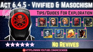 MCOC Act 645  Vivified amp Masochism  Story quest  Tipsguides [upl. by Arihas]