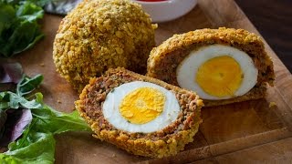 Baked Scotch Eggs [upl. by Crooks]