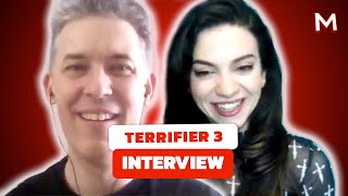 Terrifier 3 Stars David Howard Thornton amp Lauren LaVera on Art the Clown amp Siennas Epic Conflict [upl. by Nozicka]