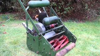 1951 ATCO Motor Mower with Villiers 2 stroke petrol engine [upl. by Burchett]