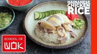 Delicious Hainanese Chicken Rice Recipe [upl. by Esilrac]