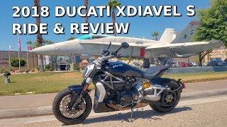 2018 DUCATI XDIAVEL S  Ducatis New Cruiser  Ride amp Full Review [upl. by Paulette]