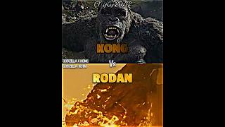 Kong vs Rodan rodan kong vsbattle vsedit wis wisedit godzillakingofthemonsters kaijubattle [upl. by Dahl]