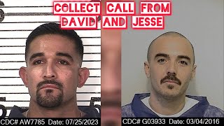 PHONE CALLS FROM LIFERS IN PRISON  COLLECT CALL FROM DAVID LOPEZ AND JESSE NAVA CENTINELA STATE [upl. by Erasmus]