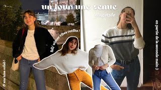 un vlog dans mes tenues  fall winter vibes 🍂 avec beaucoup de seconde main hehe [upl. by Eeslek]