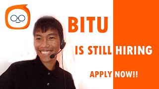 BITU is Hiring  Trying to Respond to your Questions [upl. by Clova]