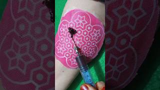 😍 How to Apply Mehandi Sticker viralshorts [upl. by Leverick]