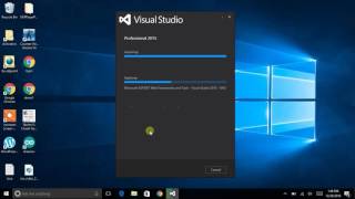 How to download and install Visual Studio 2015 Professional [upl. by Bogusz]