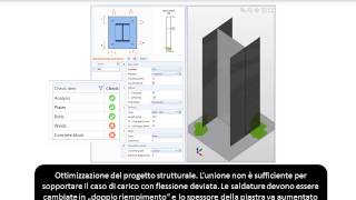 IDEA Connection Progetto di fondazioni per pilastri dacciaio [upl. by Schonthal927]