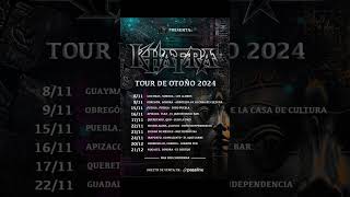 La Gira de Khafra Oficial 🎙Faraones del Metal ⛓️ Es en NoviembreAbusados MetalMexicano [upl. by Soule]