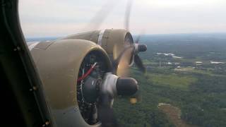 Ride in Crashed B17 Collings Foundation 909 RIP 7 killed [upl. by Homans]