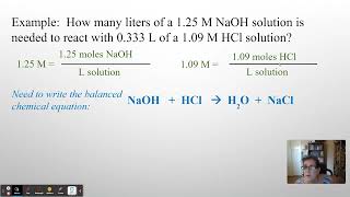 Solution Stoichiometry Problem [upl. by Hairahcez]