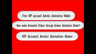 How to create Animated video with Animiz Animation MakerFree VIP Account for Animiz Animation Maker [upl. by Yila140]