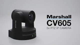 CV605  5x Zoom HD60 IP3GSDI PTZ Camera  OVERVIEW [upl. by Hebbe]