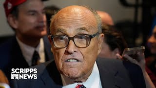 Judge tosses out Rudy Giuliani’s bankruptcy case [upl. by Roper]