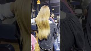 Elastin protein treatment blondehaircolor hairstyle tretmenthair artist haircut blonde [upl. by Emiline]