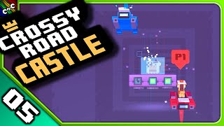 NOW WERE FLYING IN SPACE  Crossy Road Castle COUCH CO OP Episode 5  Couch Plays [upl. by Ramon243]