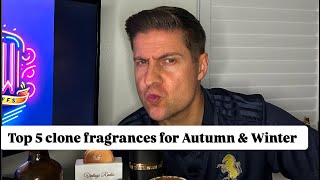 Top 5 clone fragrances for Autumn and Winter [upl. by Saalocin]