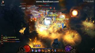 Diablo 3 108 Farm MP8 CM wizard [upl. by Ahsinej]