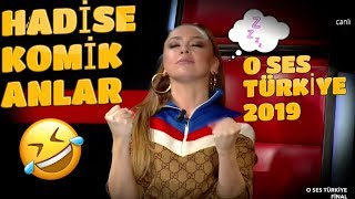 Hadise Komik Anlar  O Ses Türkiye 2019 [upl. by Os]