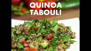 How to make glutenfree Tabouli  Quinoa Tabouli Recipe  Vegan Glutenfree Delicious [upl. by Chae51]