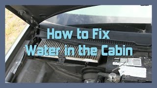 How to Fix Water in the Cabin  AUDI ALLROAD A6 C5 20012005 [upl. by Ayikaz]