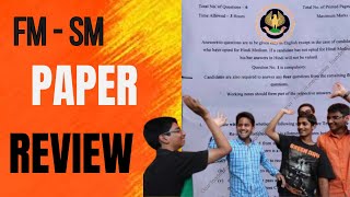 CA Inter FMSM Paper Honest Review Sep 24 ICAI Exam [upl. by Heady]