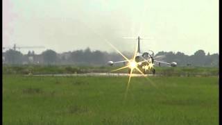 F104 Starfighter 5°Stormo Cervia AB last year 2003 11wmv [upl. by Vano]