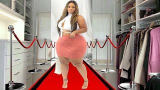 plus size model Summer models suitable for the evening and Fashion ideas and tips [upl. by Druci]