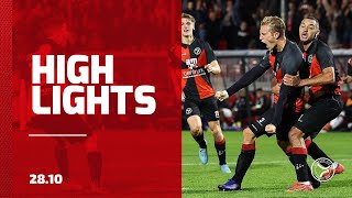 Highlights Almere City FC  Heracles Almelo 28 oktober 2022 [upl. by Erasmus448]