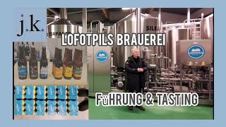 Lofotpils Brauerei Besuch  9H [upl. by Rialb959]